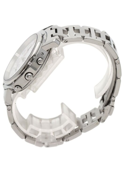 Hermes Clipper Chronograph Watch SS main image 8